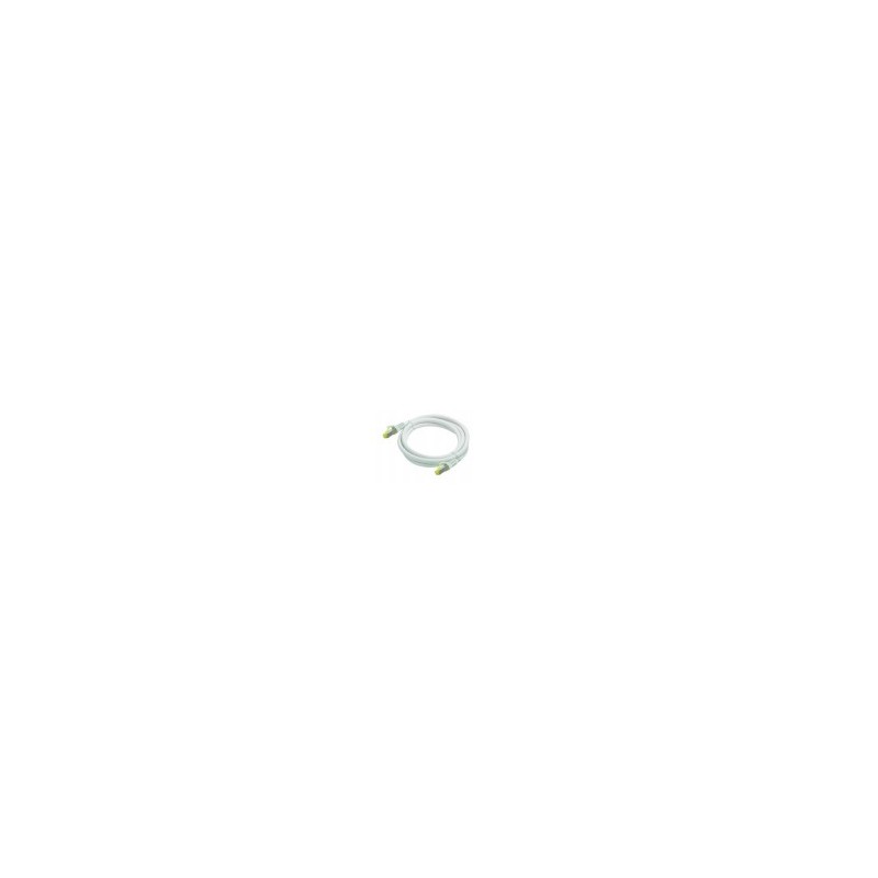 Python Patchkabel con Cat.7 Rohkabel S/FTP PiMF halogenfrei 2,0m Bianco